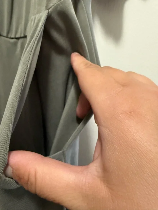 torrid Olive Green Midi Skater Dress with Pockets - Picture 4 of 5